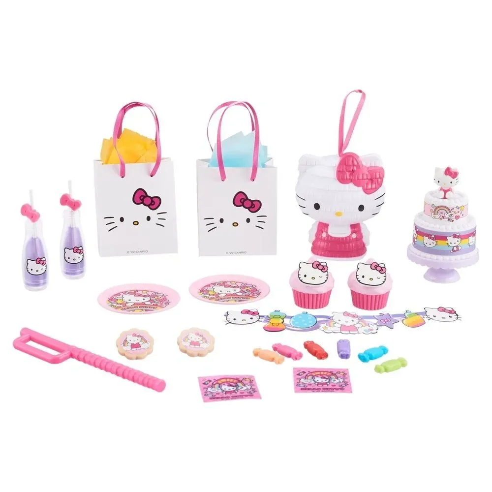 My Life Hello Kitty Piñata Birthday Set - 18 inch doll collection